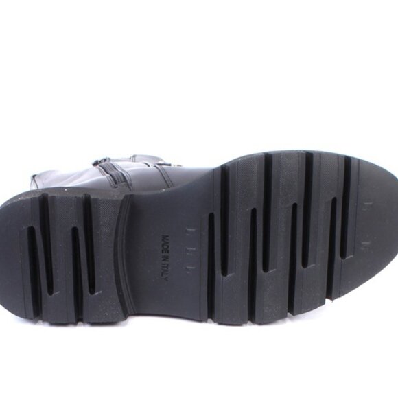 Luca Grossi 217 Black Leather Elastic Zip-Up Ankle Boots - Picture 8 of 8